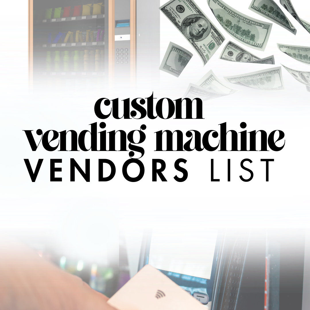 CUSTOM VENDING MACHINE VENDOR