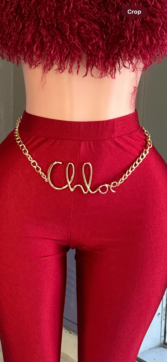 Chloe Chain Belt