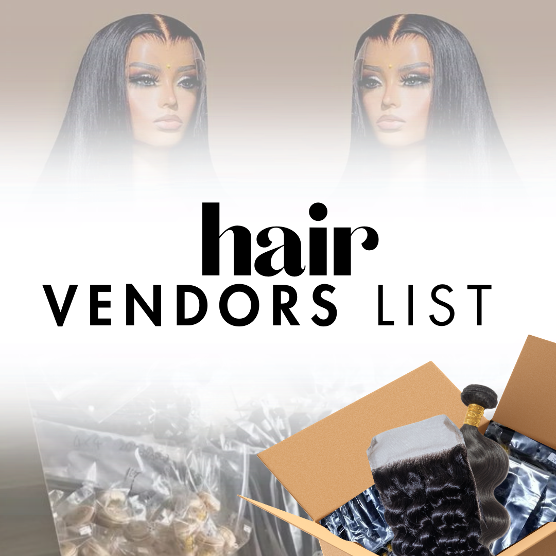 HAIR VENDOR'S LIST