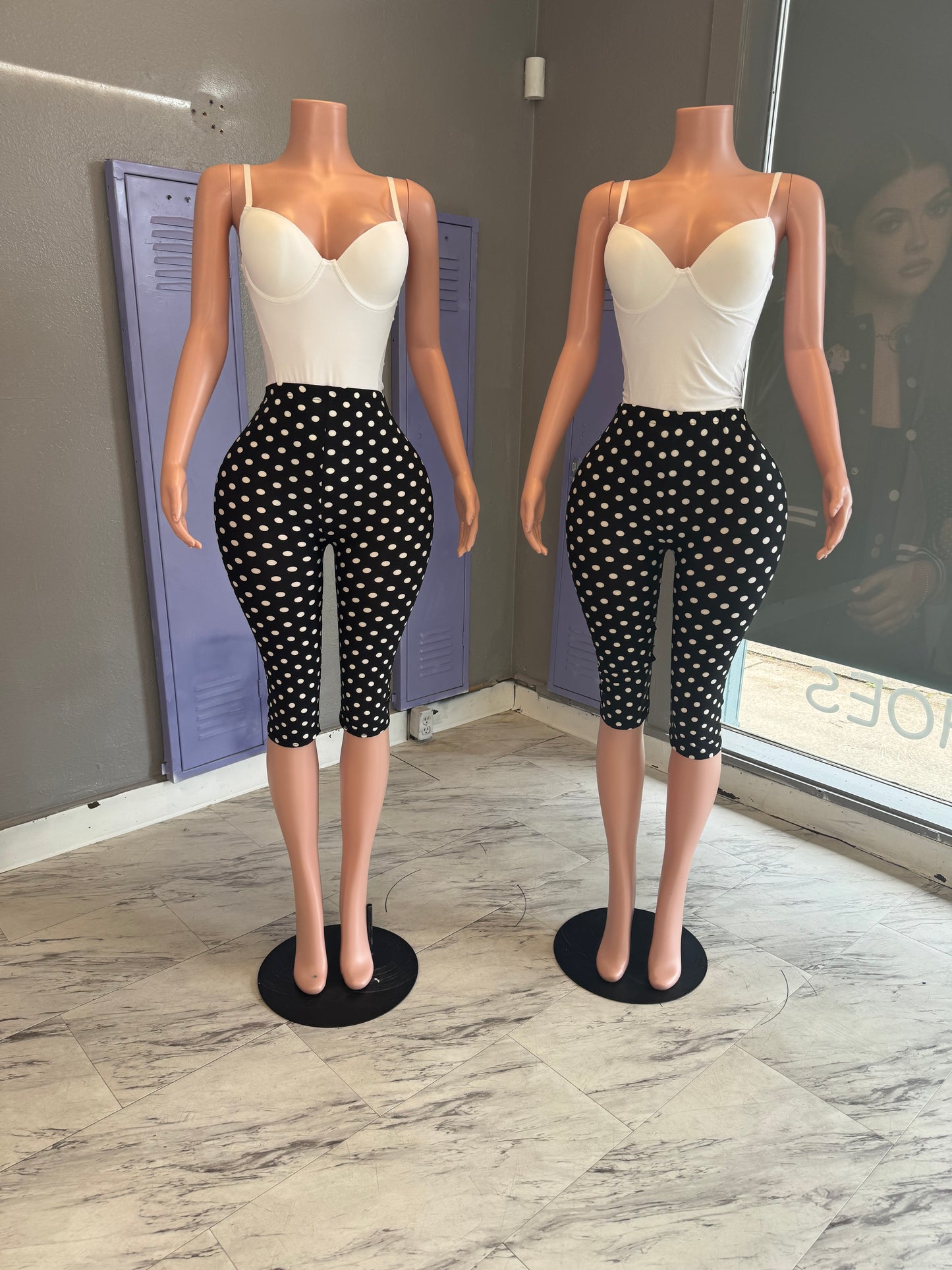 Polka Dot Capris