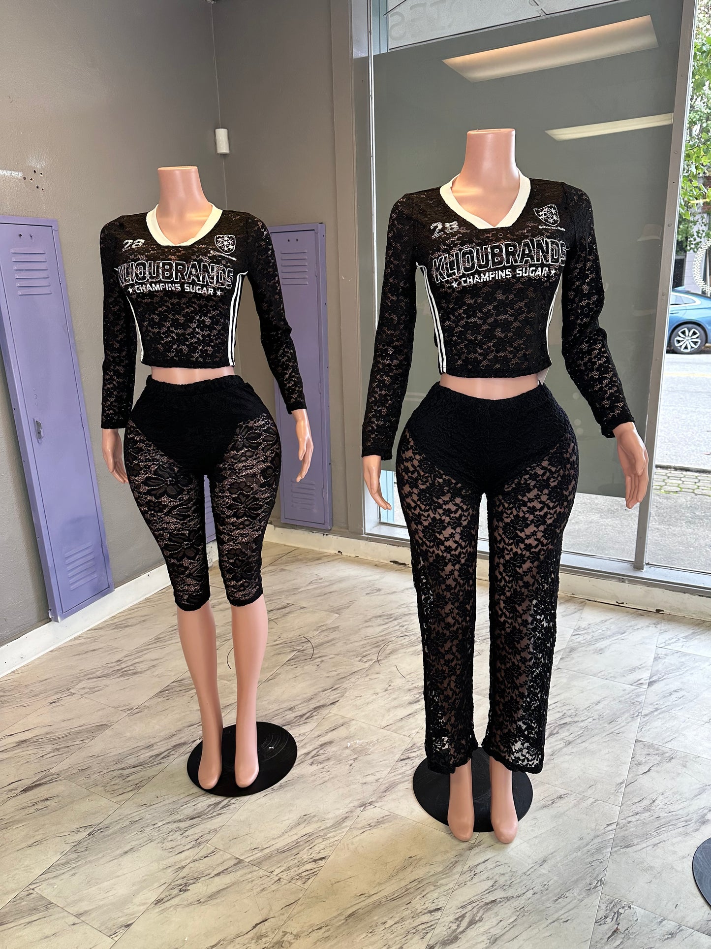 Lace Biker Shorts