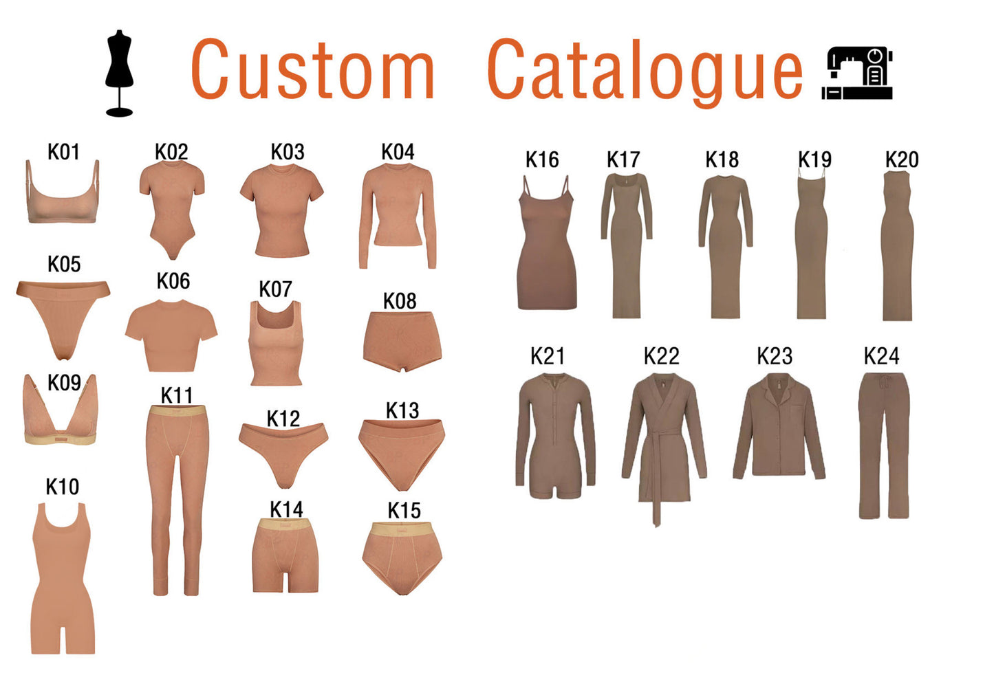 SLEEPWEAR VENDORS LIST