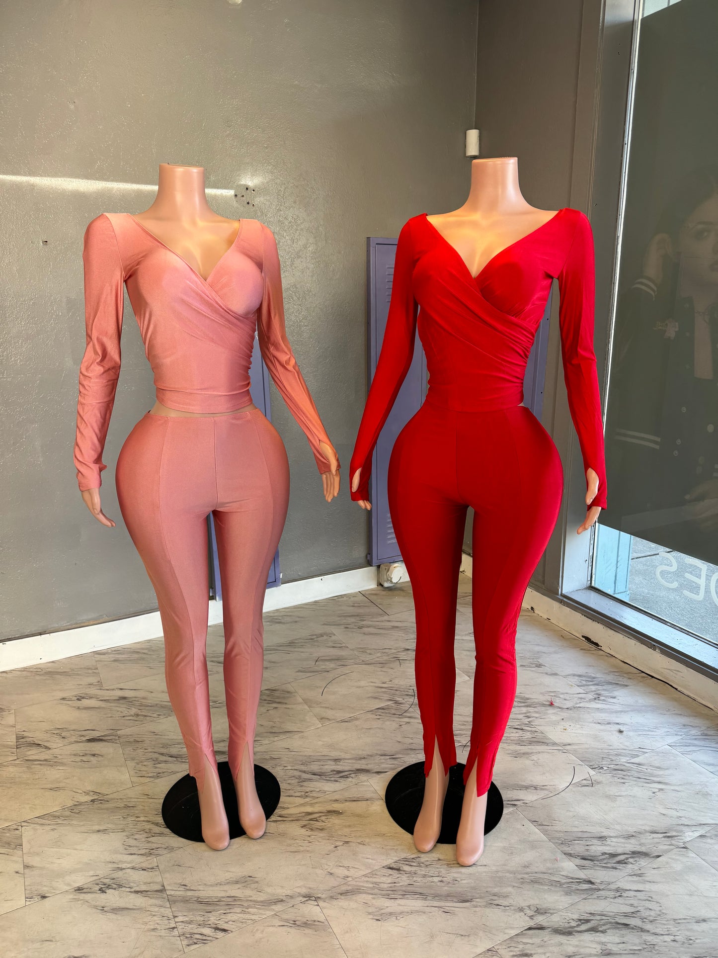 Cherish Satin Two Piece
