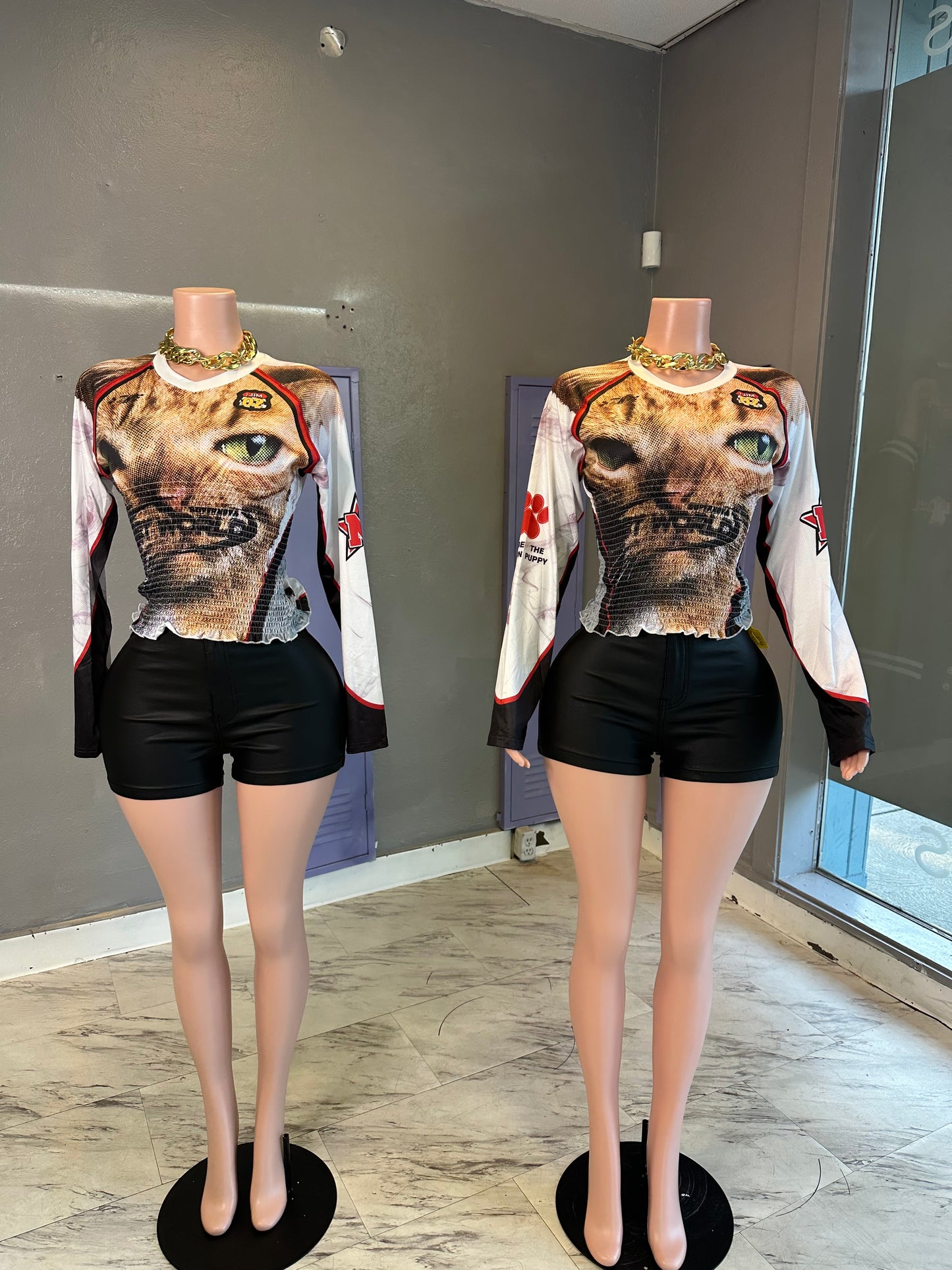 Cat-Walk Blouse