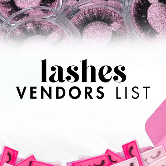 LASHES VENDORS LIST