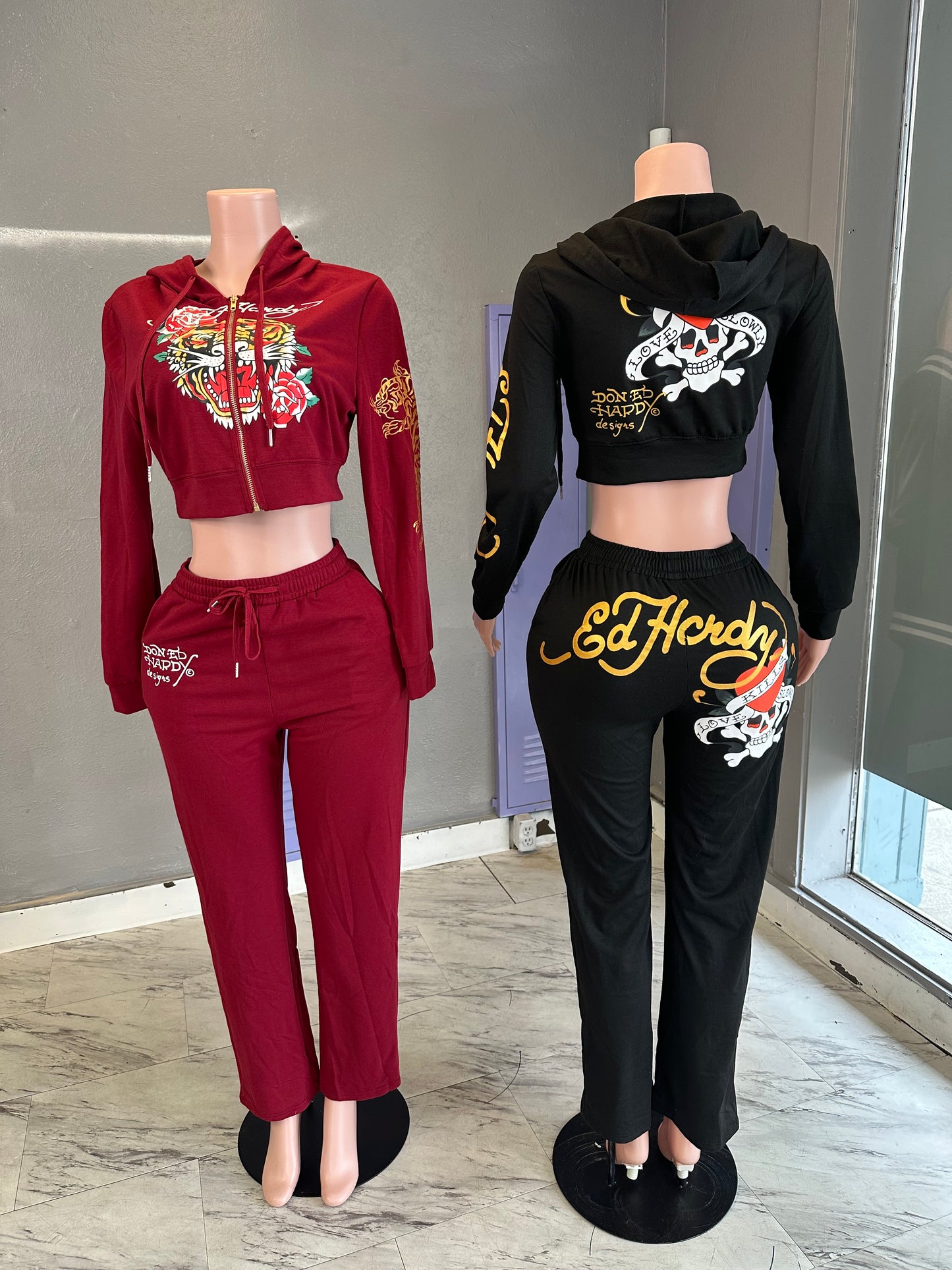 Vintage Ed Hardy Set
