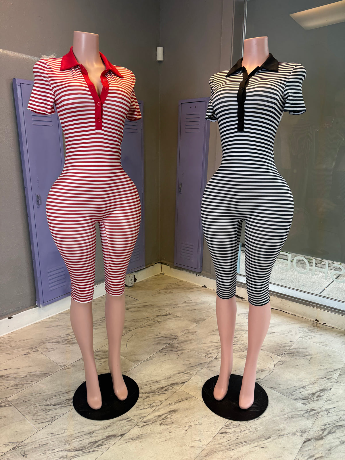 Bella Striped Jumpsuit