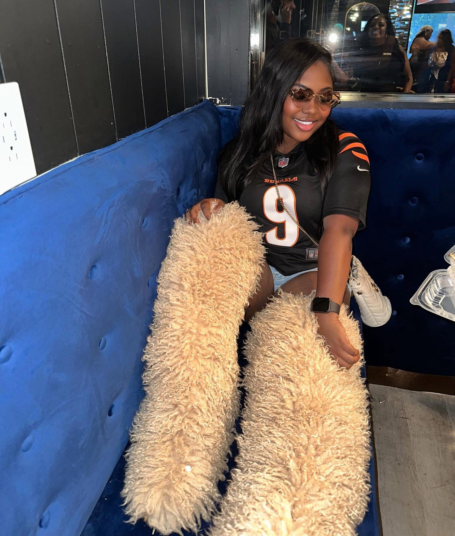 Poodle Mongolian Boots  ( Thigh Highs )