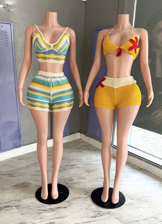 Goldie Crochet Set