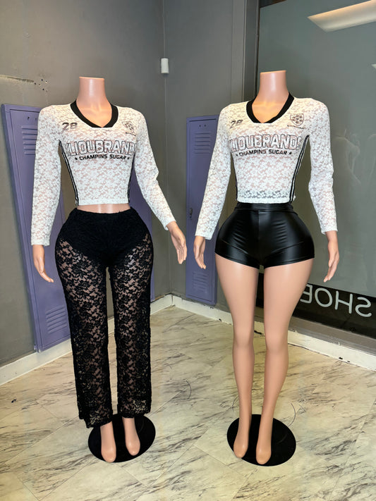 Seductive Lace Pants