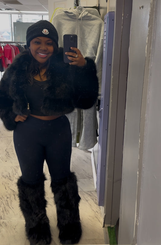 Aspen Luxury Fur Coats ( Black & Brown )