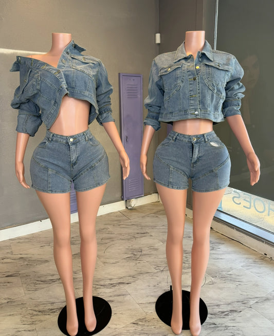 Kari Denim Set