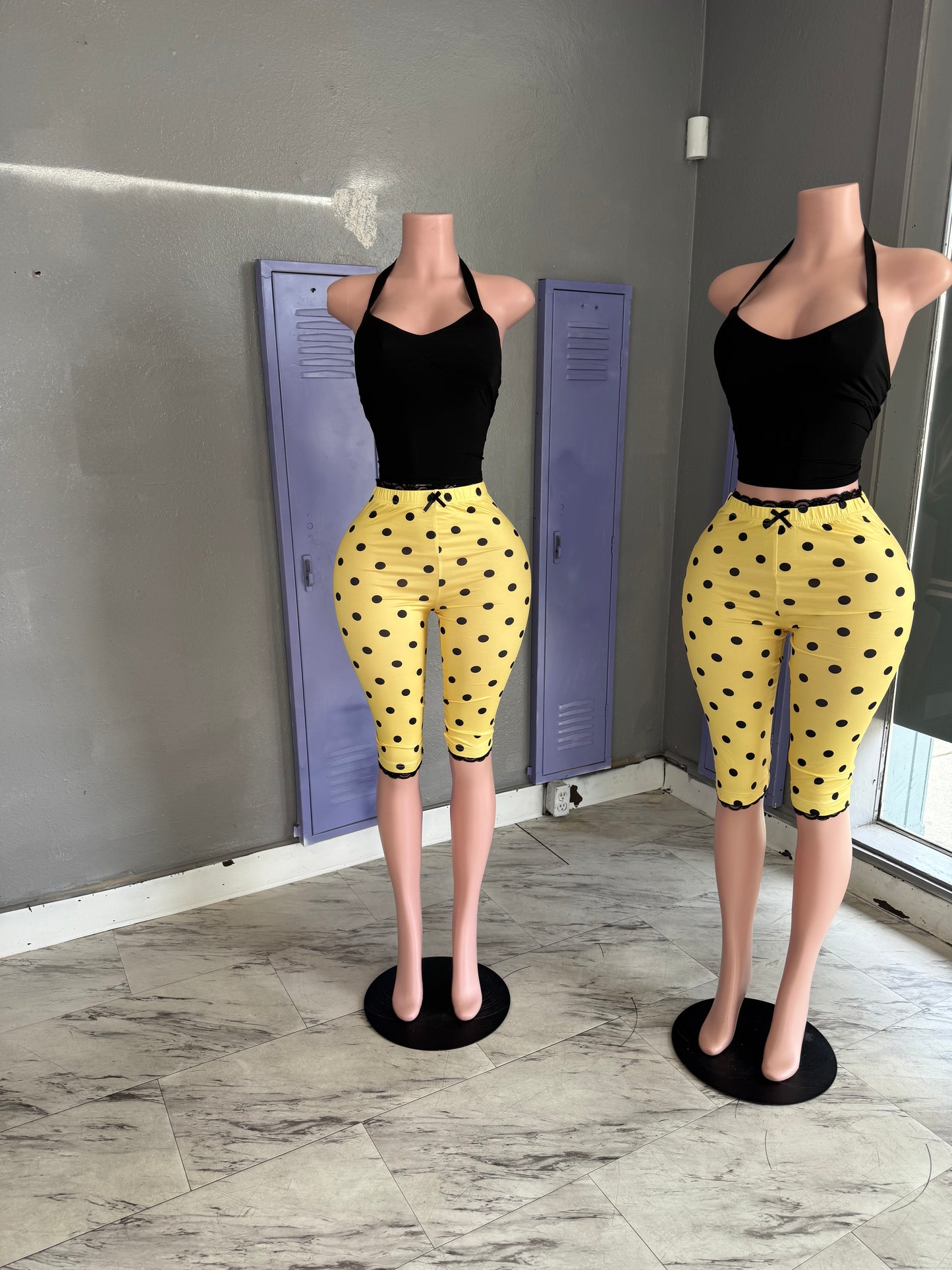 Polka Dot Capris