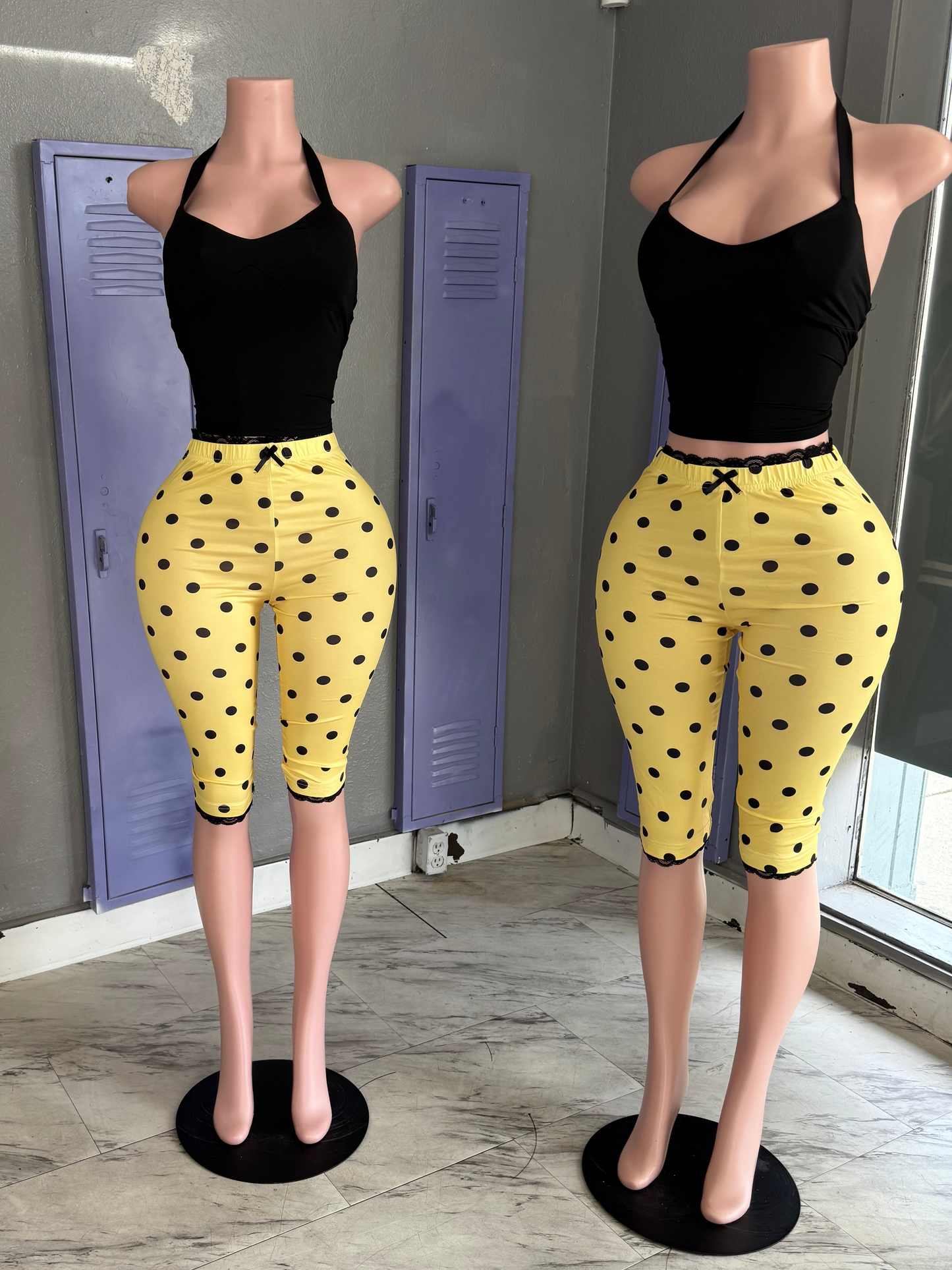 Polka Dot Capris