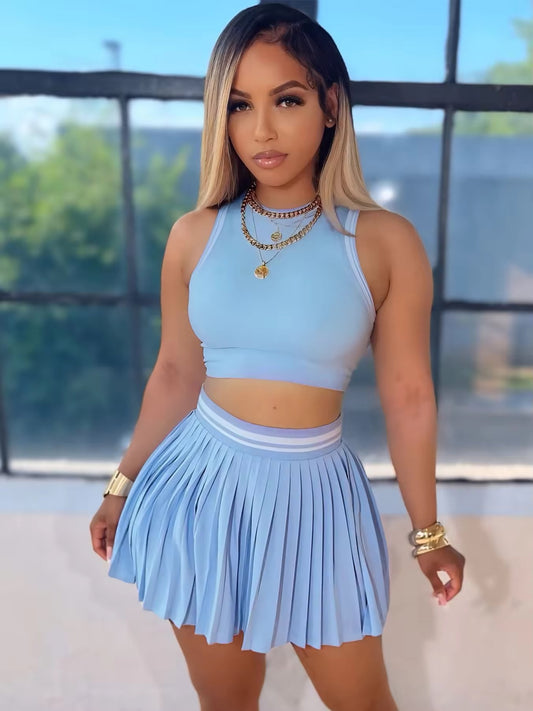 Tennis Skirt Set