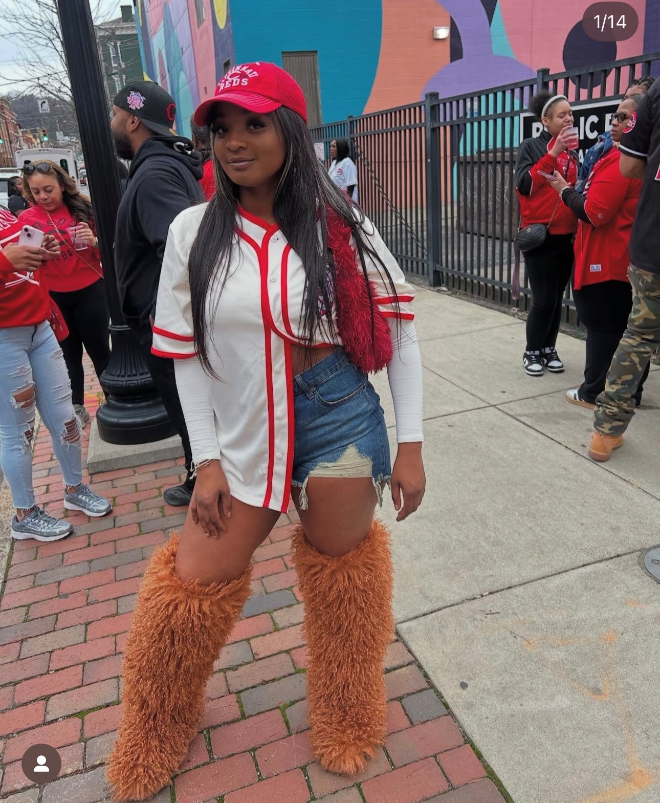 Poodle Mongolian Boots  ( Thigh Highs )