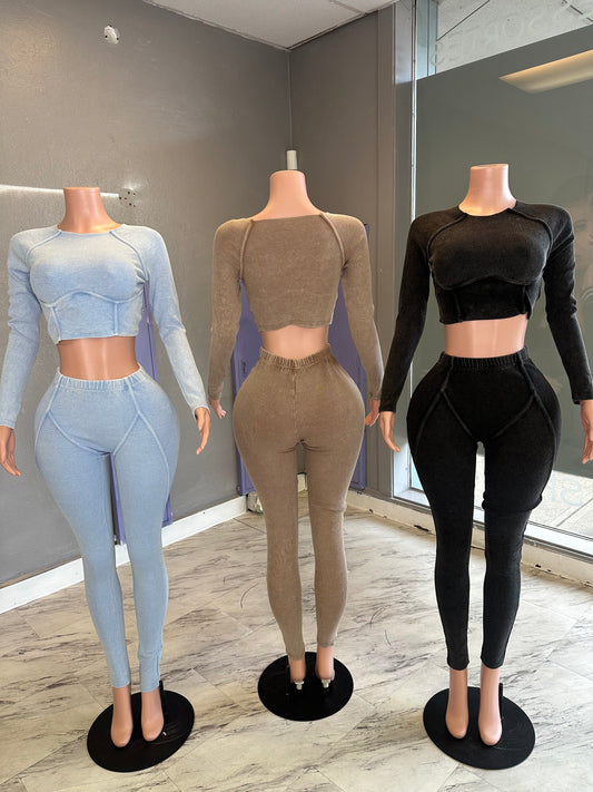 Brandi Ribbed 2 Piece Set