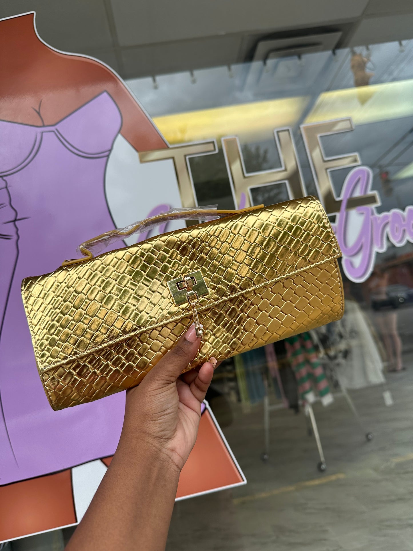 24K Gold Clutch