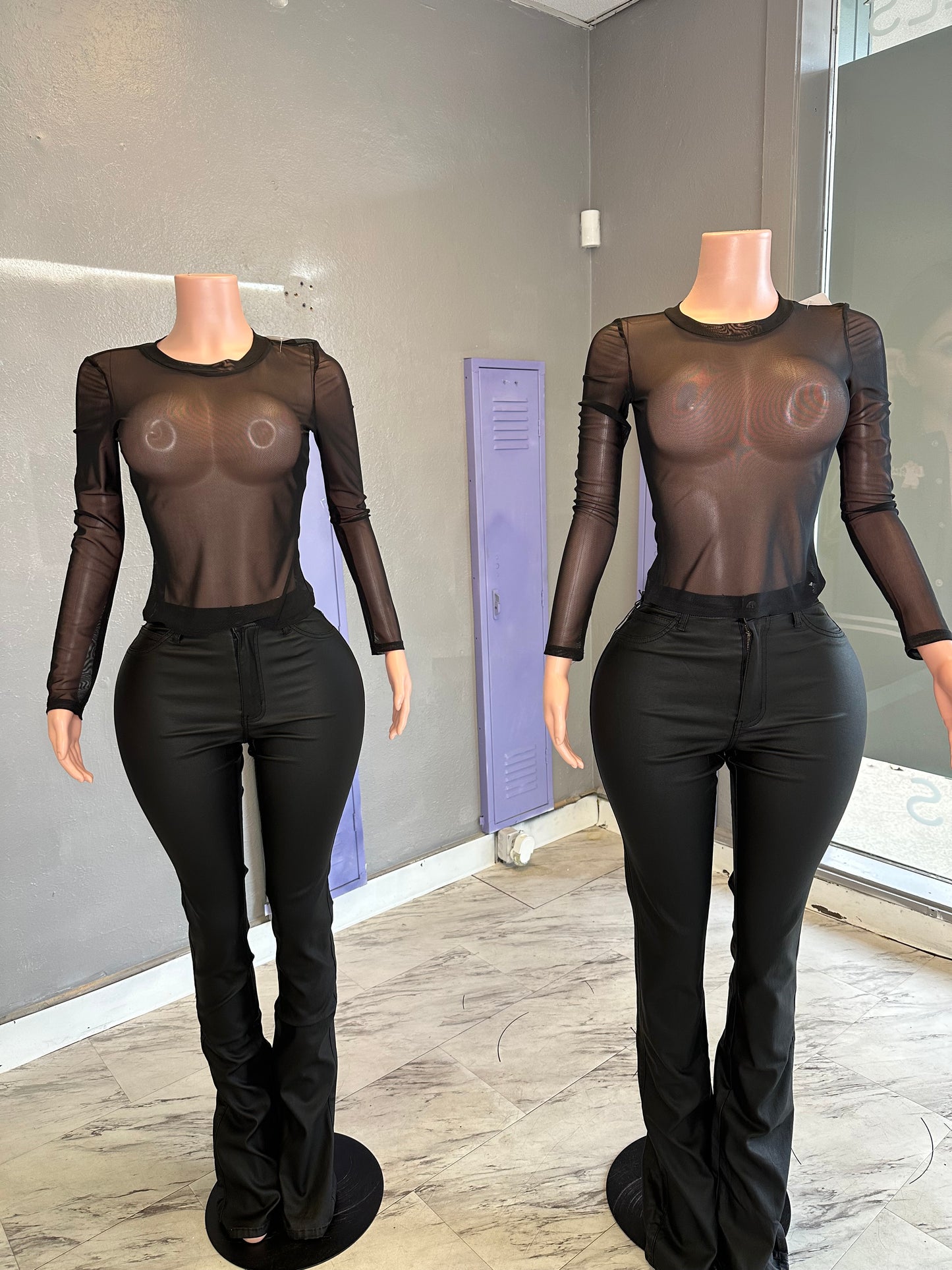 Denise Mesh Crop