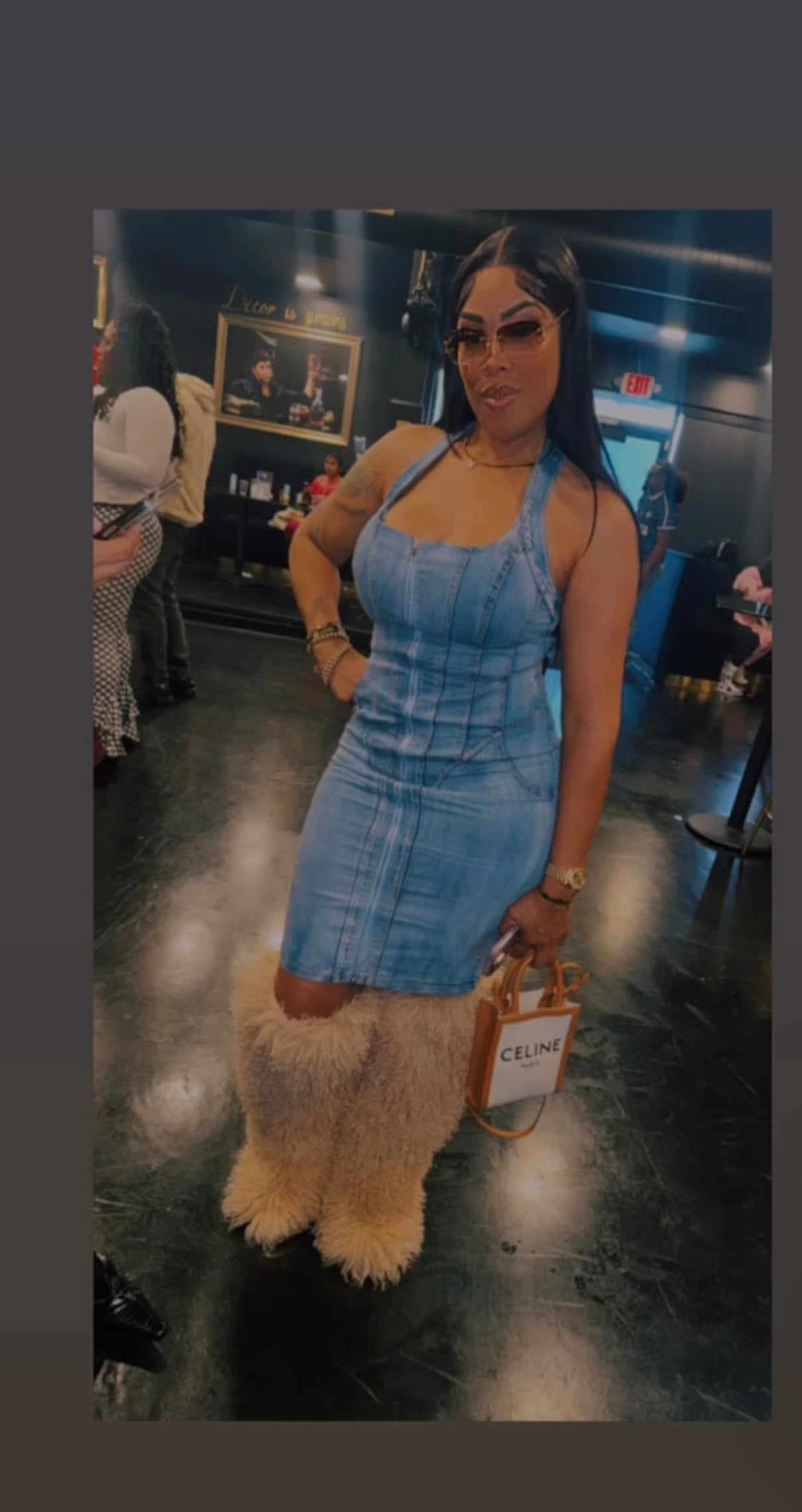 Poodle Mongolian Boots  ( Thigh Highs )