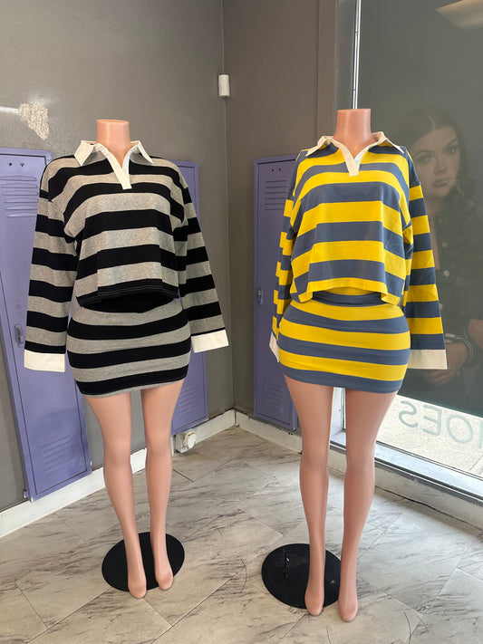 Varisty Stripe Set
